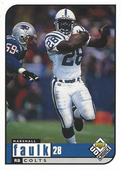 Marshall Faulk Indianapolis Colts 1998 Upper Deck Collector's Choice NFL #72